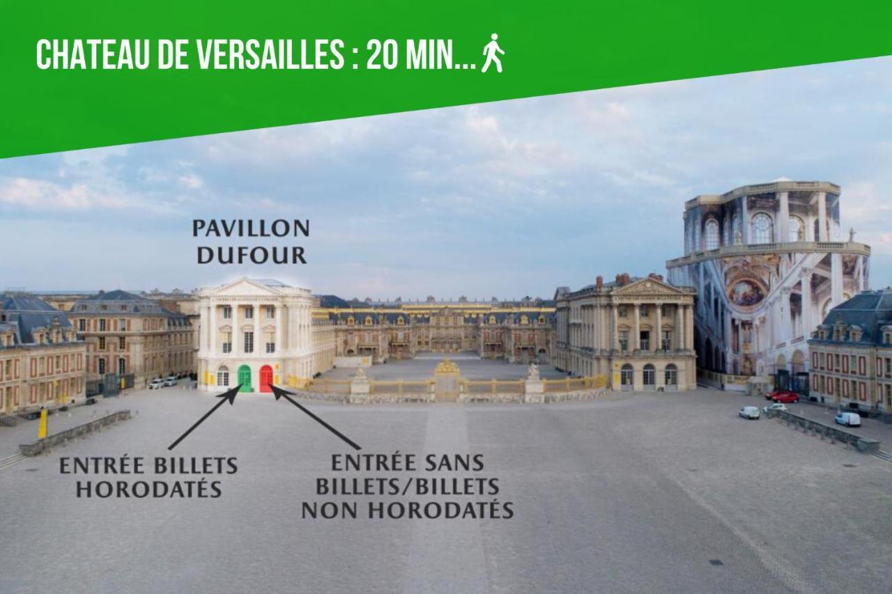 Le Black And White - Trianon Versailles Exterior foto